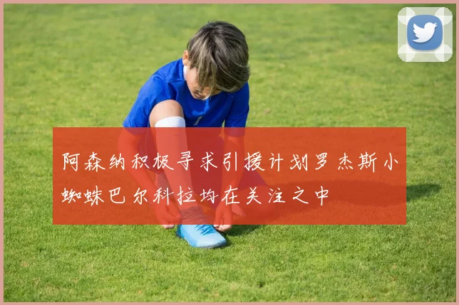 阿森纳积极寻求引援计划罗杰斯小蜘蛛巴尔科拉均在关注之中